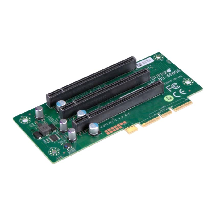 Supermicro RSC-D2-668G4 | LHS PCIe x16 2U Passive Riser Card for CloudDC SuperServer SYS-620C-TN12R Refurbished -  refurbished available on Gotodirect