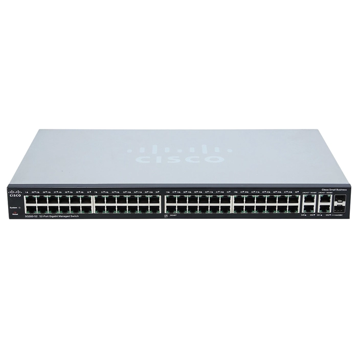 Cisco SG300-52 | 50-Ports Managed Gigabit Network Switch Refurbished - Cisco Systems Inc. refurbished available on Gotodirect