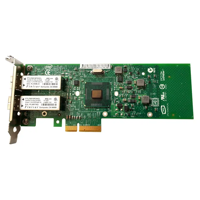 Intel E1G42EFBLK | Gigabit EF Dual-Ports LC 1Gb/s 1000Base-SX Gigabit Ethernet PCI Express 2.0 x4 Server Network Adapter Refurbished - Intel refurbished available on Gotodirect