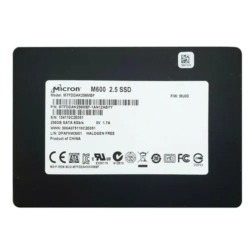 Micron MTFDDAK256MBF-1AN1ZABYY | M600 256GB Multi-Level Cell SATA 6Gb/s NAND Flash 2.5-Inch Solid State Drive Refurbished -  refurbished available on Gotodirect