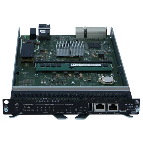 HP R0X31-61101 | Aruba 6400 Management Module Refurbished - Hewlett-Packard (ou HP en abrégé) refurbished available on Gotodirect