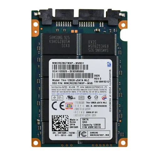 Dell 0M158R | 128GB Multi-Level Cell SATA 3Gb/s mSATA 1.8-Inch Solid State Drive Refurbished - Dell refurbished available on Gotodirect