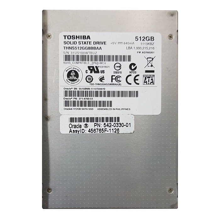 Sun 371-4769-01 | 512GB SATA 3Gb/s 7mm 2.5-Inch Solid State Drive Refurbished -  refurbished available on Gotodirect