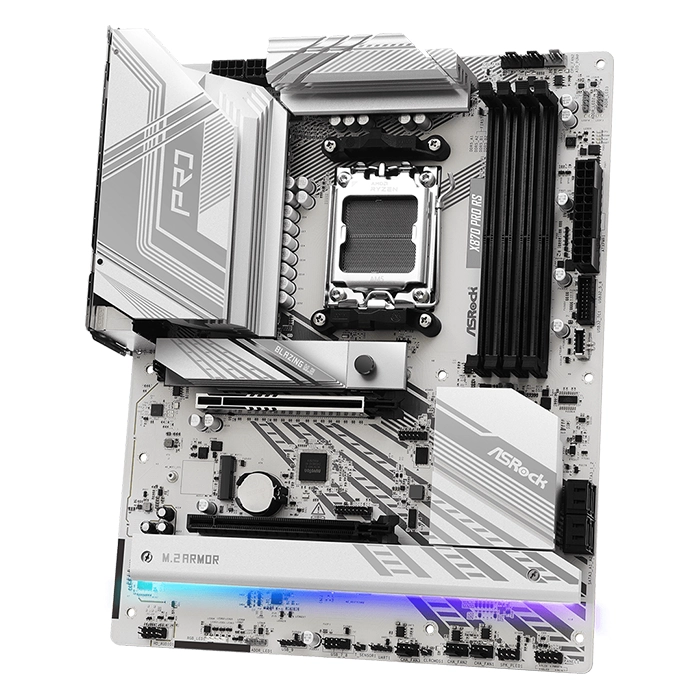 ASRock X870-PRO-RS | Supports AMD Socket AM5 Ryzen 9000, 8000 & 7000 Series Processors SATA 6Gb/s ATX Motherboard Refurbished - ASRock refurbished available on Gotodirect