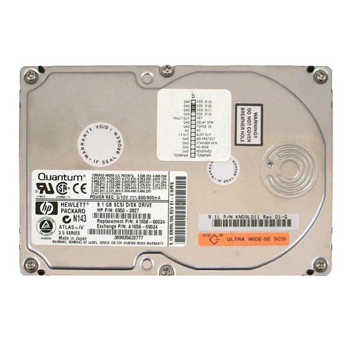 Quantum KN09L011 | Atlas IV 9.1GB 7200RPM Ultra160 SCSI 2MB Cache 68-Pin 3.5-Inch Hard Drive Refurbished -  refurbished available on Gotodirect