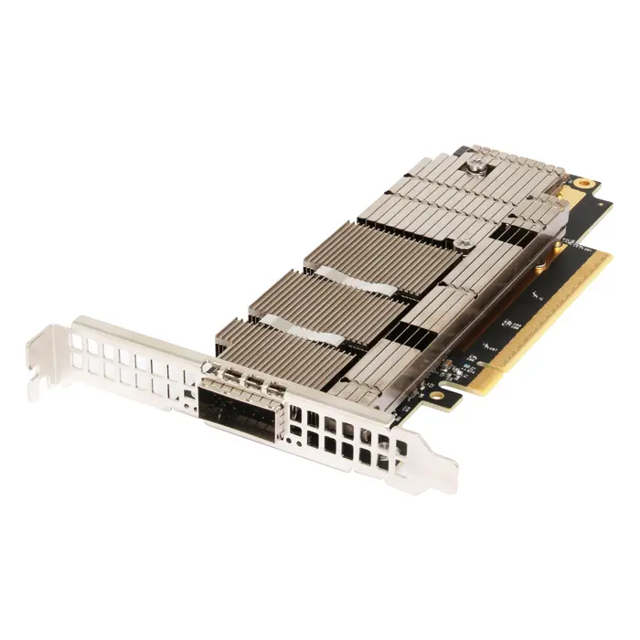 NVIDIA Mellanox MCX75510AAS-HEAT | ConnectX-7 NDR200 Single Port 200Gb/s OSFP PCI Express 5.0 x16 Tall Bracket Crypto Disabled Secure Boot Enabled HHHL Network Adapter Card Refurbished -  refurbished available on Gotodirect