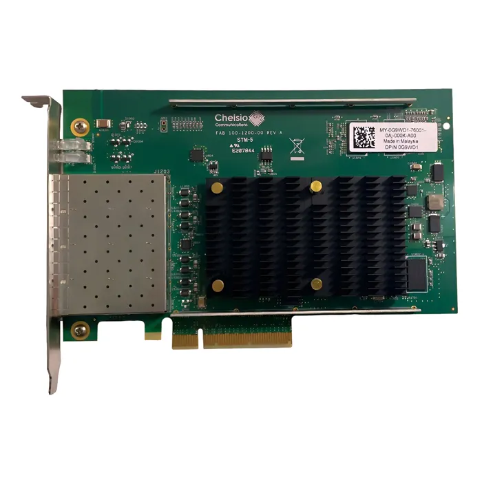 Dell G9WD1 | T540-CR 4 x Ports SFP+ 10Gb/s PCI-Express 3.0 x8 Server Network Interface Card Refurbished - Dell refurbished available on Gotodirect