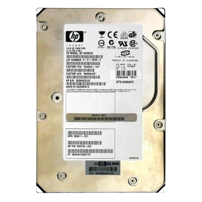 Seagate 9X4004-144 | Cheetah 15K.4 Series 146.8GB 15000RPM Fibre Channel 2Gb/s 8MB Cache (CE) 3.5-Inch Hard Drive Refurbished - Seagate refurbished available on Gotodirect