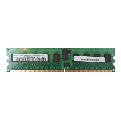 Samsung M393T2953GZA-CE6 | 1GB DDR2-667MHz PC2-5300 ECC Registered RDIMM CL5 2Rx8 1.8V 240-Pin Memory Module Refurbished - Samsung refurbished available on Gotodirect