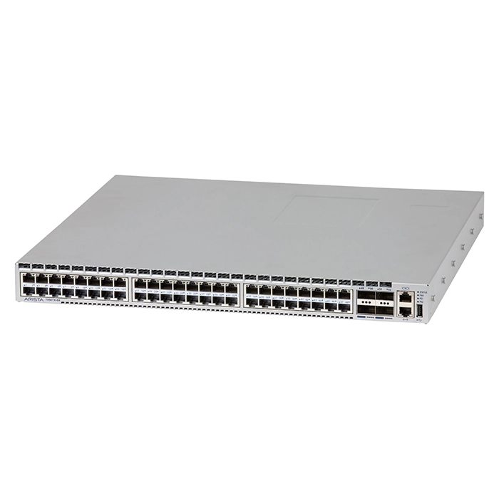 Arista DCS-7050TX-64-F | 7050X 48x RJ45 (1/10GBASE-T) and 4x QSFP+ Switch Front-to-rear Airflow and 2x AC Power Supplies Refurbished - Arista Networks (as it's a well-known brand in the refurbished available on Gotodirect