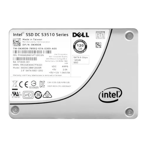 Dell 0KX83R | 120GB Multi-Level Cell SATA 6Gb/s Hot-Pluggable Read Intensive 2.5-Inch Solid State Drive for PowerEdge Servers Refurbished - Dell refurbished available on Gotodirect