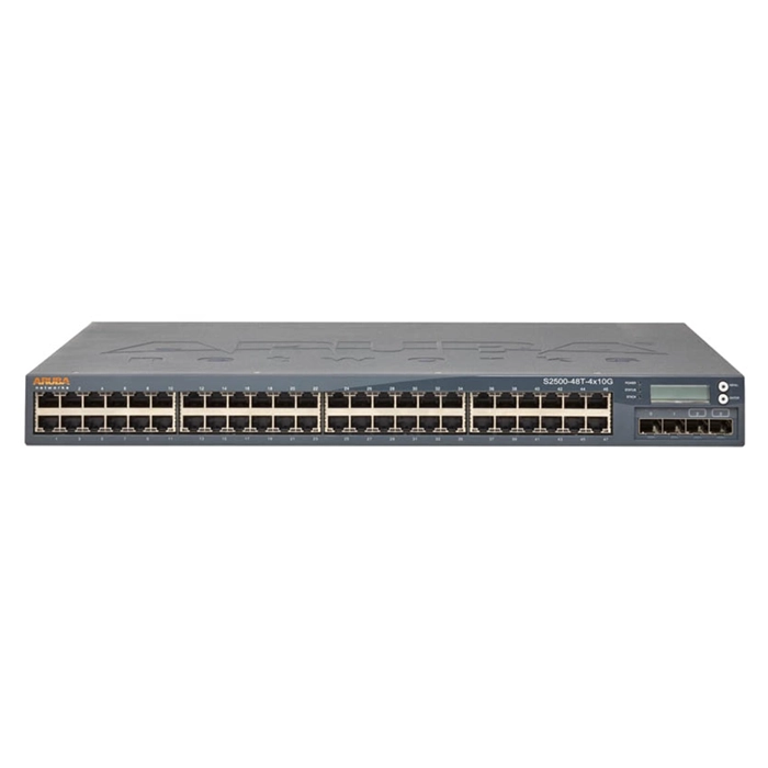 HP JW669A | S2500-48T 48 x Ports 10GbE 100Base-T + 4 x SFP/SFP+ Ports Mobility Access Network Switch Refurbished - Hewlett-Packard (ou HP en abrégé) refurbished available on Gotodirect