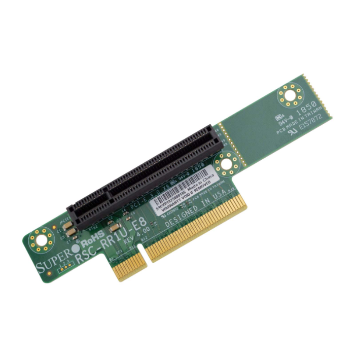 Supermicro RSC-R1U-E8R | 1U PCI Express x8 Riser Card for Twin SuperServer Refurbished -  refurbished available on Gotodirect