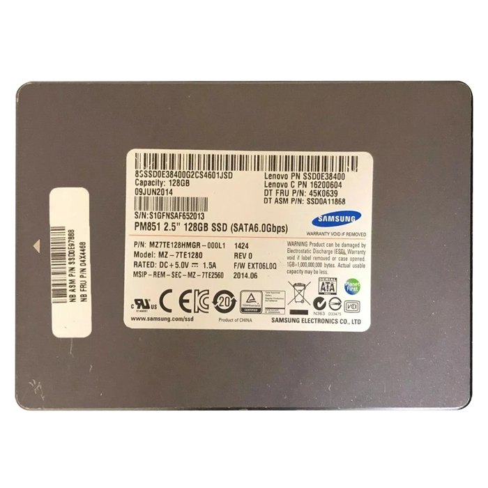 Lenovo SSD0E38400 | 128GB TLC SATA 6GB/s 2.5-Inch Internal Solid State Drive Refurbished - Lenovo refurbished available on Gotodirect