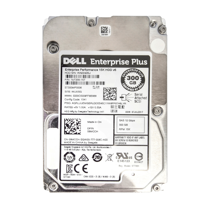 Seagate 1UT200-157 | Exos 15E900 Series 300GB 15000RPM SAS 12Gb/s 256MB Cache (512n) 2.5-Inch Enterprise Hard Drive Refurbished - Seagate refurbished available on Gotodirect