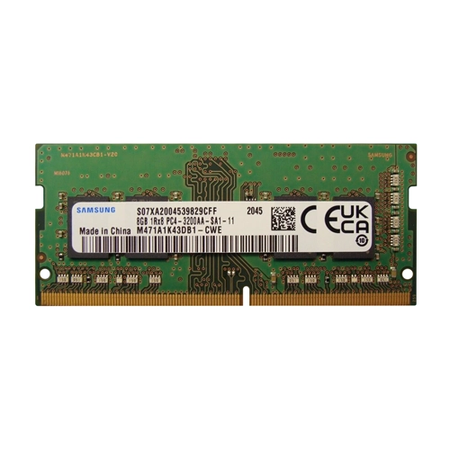 Samsung M471A1K43DB1-CWE | 8GB DDR4-3200MHz PC4-25600 Non-ECC Unbuffered SODIMM CL22 1Rx8 1.2V 260-Pin Memory Module Refurbished - Samsung refurbished available on Gotodirect