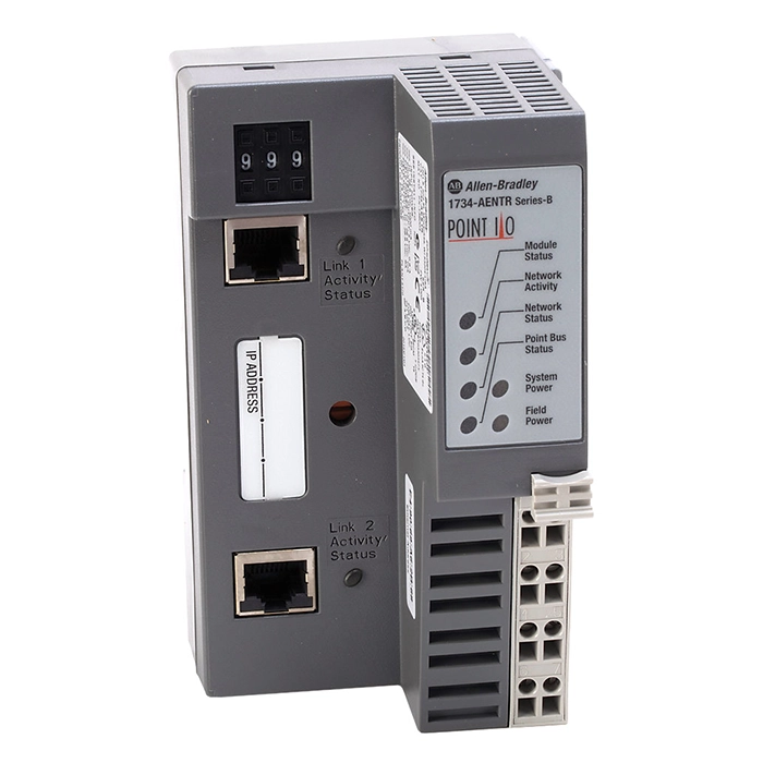 Allen Bradley 1734-AENTR | Dual-Ports EtherNet/IP Twisted Pair I/O Adapter Refurbished -  refurbished available on Gotodirect