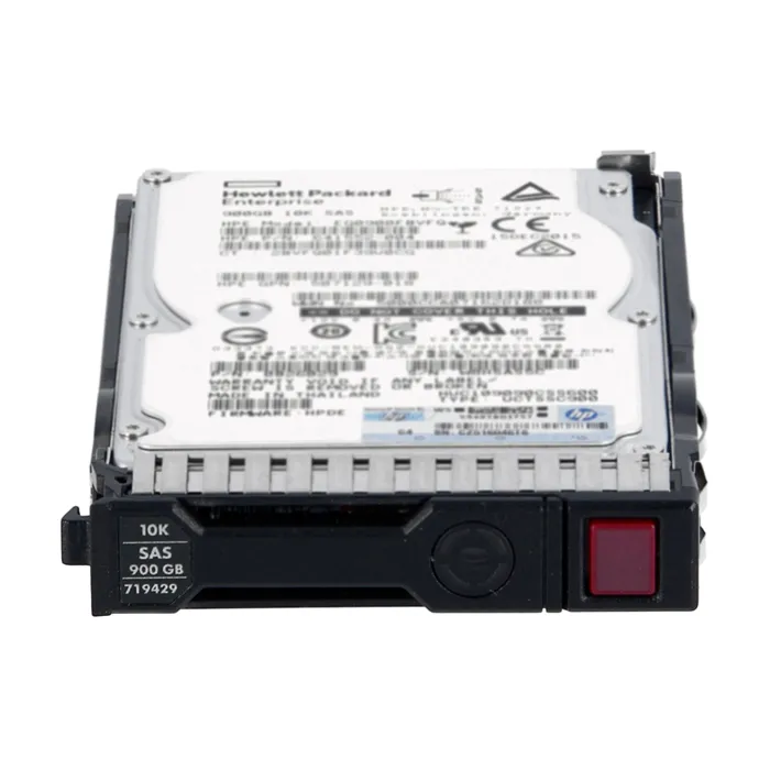 HP 719429-001 | 900GB 10000RPM SAS 6Gb/s Hot-Pluggable Dual Port SFF 2.5-inch Enterprise Hard Drive for Gen8/9 ProLiant Server/Storage Array Refurbished - Hewlett-Packard (ou HP en abrégé) refurbished available on Gotodirect