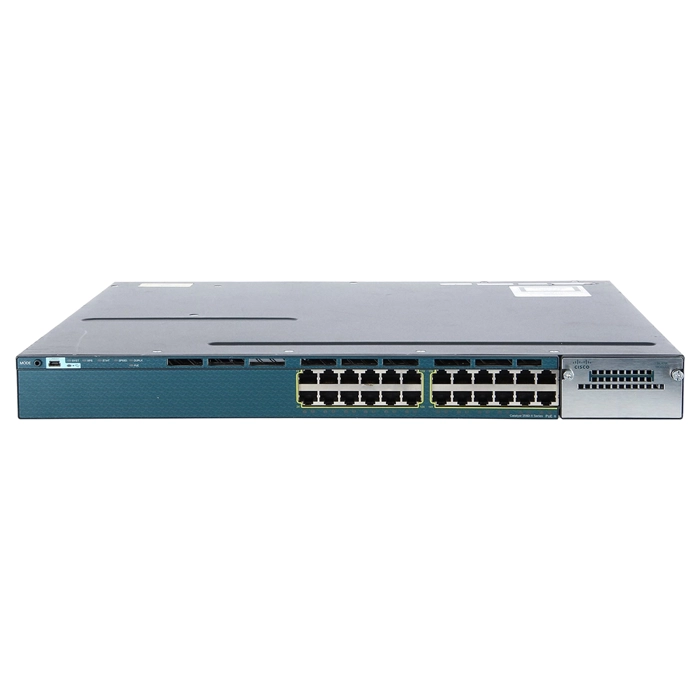 Cisco WS-C3560X-24P-L= | Catalyst 3560-X Series 3560X-24P 24 x RJ-45 Ports PoE+ 10/100/1000Base-T Layer 3 Managed Rack-mountable Gigabit Ethernet Network Switch Refurbished - Cisco Systems Inc. refurbished available on Gotodirect