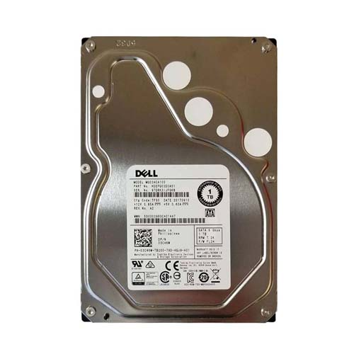 Dell 03C46W | 1TB 7200RPM SATA 6Gb/s Hot-Pluggable 3.5-Inch Hard Drive for PowerEdge Server & PowerVault Storage Array Refurbished - Dell refurbished available on Gotodirect