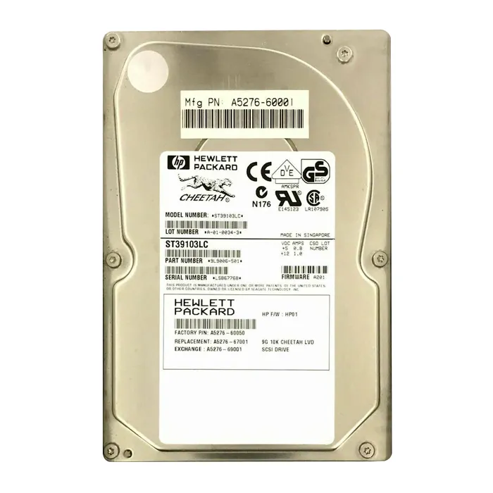 Seagate 9L9006-501 | Cheetah 18LP Series 9.1GB 10000RPM Wide Ultra2 SCSI 1MB Cache (CE) 80-Pin 3.5-Inch Hard Drive Refurbished - Seagate refurbished available on Gotodirect