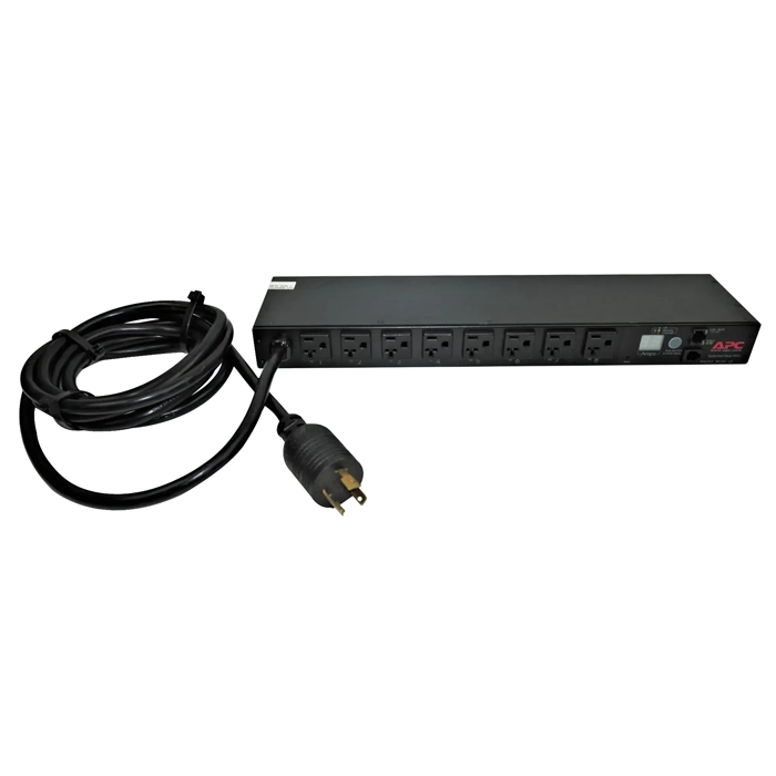 APC AP7901 | 120V 20A 8 NEMA 5-20R 1U Rackmount Power Distribution Unit Refurbished - APC (this could refer to multiple brands with the same initials, such refurbished available on Gotodirect