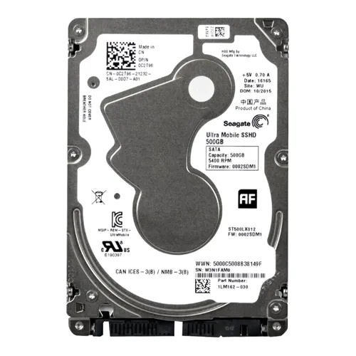 Dell 0C2T96 | 500GB 5400RPM Multi-Level Cell SATA 6Gb/s 8GB NAND Flash 64MB Cache 2.5-Inch Hard Drive Refurbished - Dell refurbished available on Gotodirect