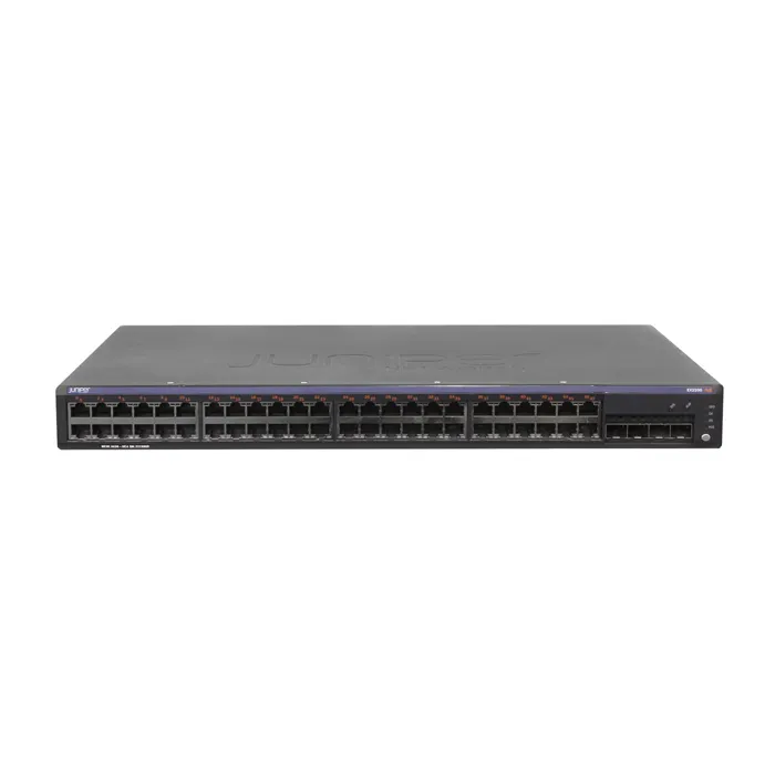 Juniper EX2200-48P-4G | EX2200 Series 48 x Ports PoE+ 10/100/1000Base-T + 4 x SFP Uplink Ports Layer 3 Managed 1U Rack-mountable Gigabit Ethernet Network Switch Refurbished -  refurbished available on Gotodirect