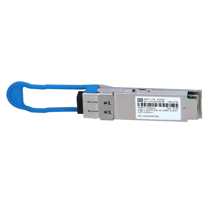 HP JH232A | Aruba X142 40Gb/s 40GBase-LR4 Single-Mode Fibre 10km 1310nm LC Connector QSFP+ Transceiver Module Refurbished - Hewlett-Packard (ou HP en abrégé) refurbished available on Gotodirect