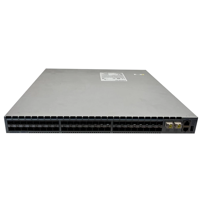 Arista DCS-7280SE-72-F | 7280E 48x SFP+ and 2x 100GbE Multimode MXP Switch Front-to-rear Airflow and 2x AC Power Supplies and 2x C13-C14 Cords Refurbished - Arista Networks (as it's a well-known brand in the refurbished available on Gotodirect