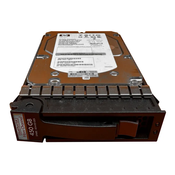 HP 454412-001 | 450GB 15000RPM Fibre Channel 4Gb/s Hot-Pluggable 40-Pin 3.5-inch Hard Drive for StorageWorks EVA M6412 Refurbished - Hewlett-Packard (ou HP en abrégé) refurbished available on Gotodirect