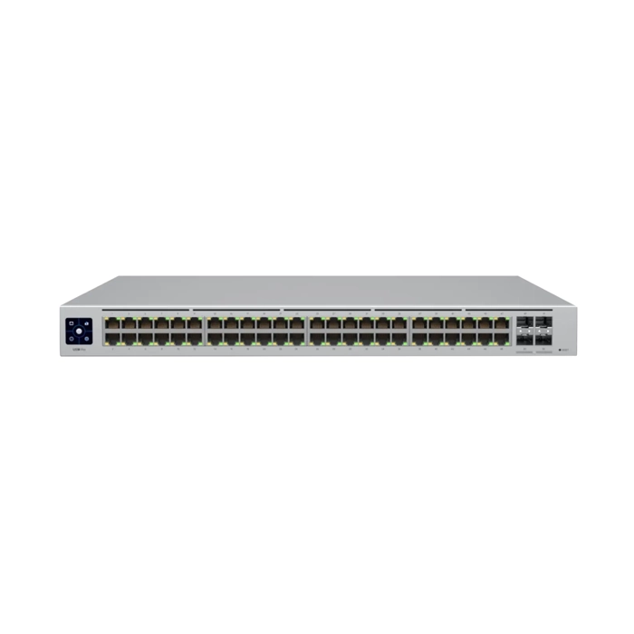 Ubiquiti USW-PRO-48 | 48-Port, Layer 3 Switch Supporting 10G SFP+ Connections with Fanless Cooling Refurbished - Ubiquiti refurbished available on Gotodirect
