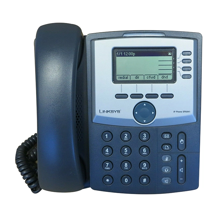 Linksys SPA941UK | 2 Or 4-line Ip Telephone With 1 Ethernet Port And Hi-res Display Refurbished - Linksys refurbished available on Gotodirect