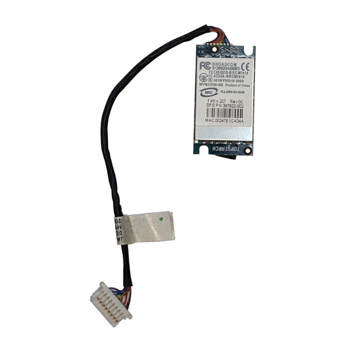 HP 397922-002 | Bluetooth Board Module With Cable for EliteBook 2530P Refurbished - Hewlett-Packard (ou HP en abrégé) refurbished available on Gotodirect