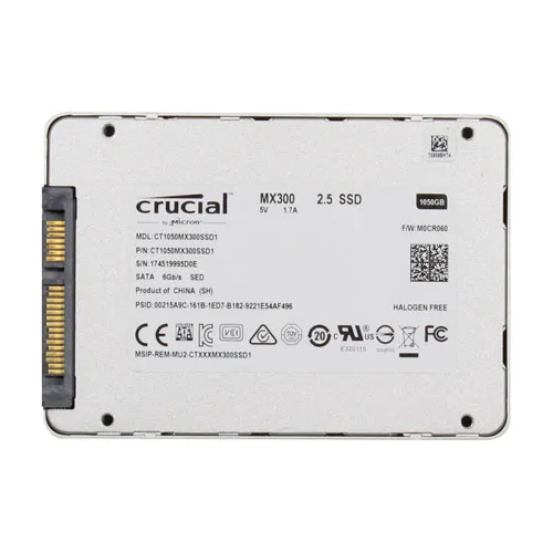 Buy Crucial CT1050MX300SSD1 | MX300 1TB Triple-Level Cell SATA 6Gb/s 2.5-Inch Solid State Drive Refurbished - $325.60 Crucial CT1050MX300SSD1 | MX300 1TB Triple-Level Cell SATA 6Gb/s 2.5-Inch Solid State Drive Refurbished - Crucial refurbished available on Gotodirect