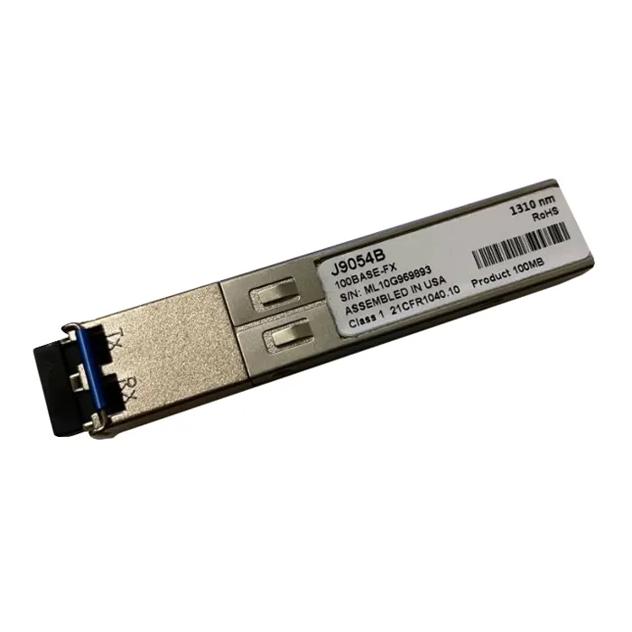 HP J9054B | ProCurve X111 100Mbps 100Base-FX Multi-Mode Fibre 1310nm 2km Duplex LC Connector SFP Transceiver Module Refurbished - Hewlett-Packard (ou HP en abrégé) refurbished available on Gotodirect