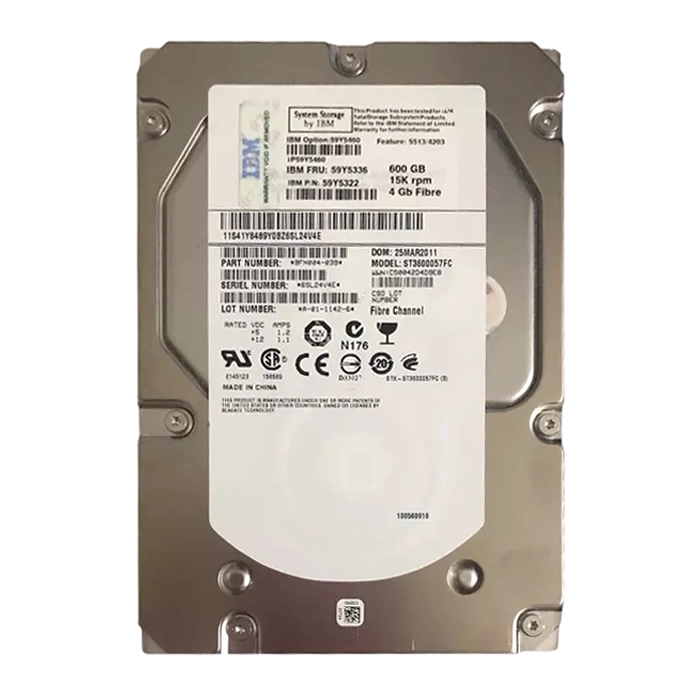 IBM 59Y5322 | 600GB 15000RPM Fibre Channel 4Gb/s 3.5-Inch Hard Drive for DS4000 Refurbished -  refurbished available on Gotodirect