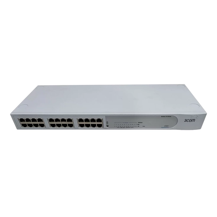 3Com 3C16411 | SuperStack 3 24 x Ports 10/100Base-T Dual Speed Layer 2 Managed Fast Ethernet Network Hub Refurbished -  refurbished available on Gotodirect