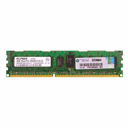 Buy Elpida EBJ40RF4BCFD-DJ-F | 4GB DDR3-1333MHz PC3-10600 ECC Registered RDIMM CL9 1Rx4 1.5V 240-Pin Memory Module Refurbished - $67.69 Elpida EBJ40RF4BCFD-DJ-F | 4GB DDR3-1333MHz PC3-10600 ECC Registered RDIMM CL9 1Rx4 1.5V 240-Pin Memory Module Refurbished - refurbished available on Gotodirect