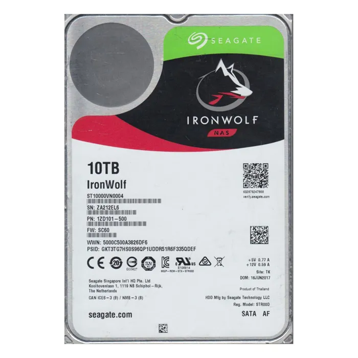 Seagate 1ZD101-500 | Ironwolf 10TB 7200RPM SATA 6Gb/s 256MB Cache 3.5-Inch NAS Hard Drive Refurbished - Seagate refurbished available on Gotodirect