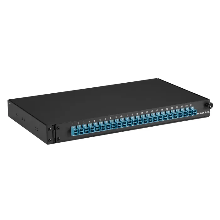 Black Box JPM385A | 24 x Ports LC Connector 1U Rack-mountable Duplex Fiber Enclosure Refurbished -  refurbished available on Gotodirect
