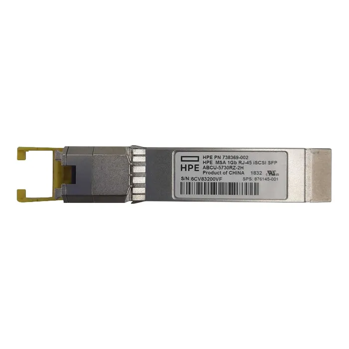 HP 876145-001 | MSA 10Gb/s RJ-45 Short Range ISCSI SFP+ Transceiver Module Refurbished - Hewlett-Packard (ou HP en abrégé) refurbished available on Gotodirect
