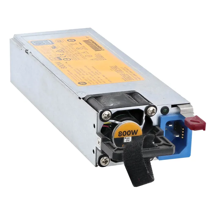 HP HSTNS-PD44 | 800-Watts 200-240V AC 50-60Hz 80-Plus Titanium Hot-Pluggable Redundant Power Supply for ProLiant DL360/DL380/ML350 Gen9 Refurbished - Hewlett-Packard (ou HP en abrégé) refurbished available on Gotodirect