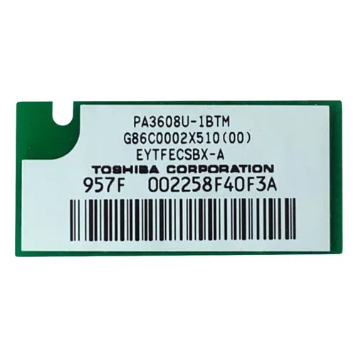 Toshiba G86C0002X510 | Card Bluetooth Module Refurbished - Toshiba refurbished available on Gotodirect