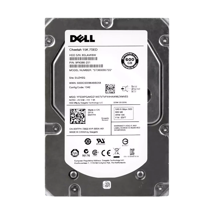 Seagate 9PX066-251 | Cheetah 15K.7 Series 600GB 15000RPM SAS 6Gb/s 16MB Cache (CE) 3.5-Inch Hard Drive Refurbished - Seagate refurbished available on Gotodirect