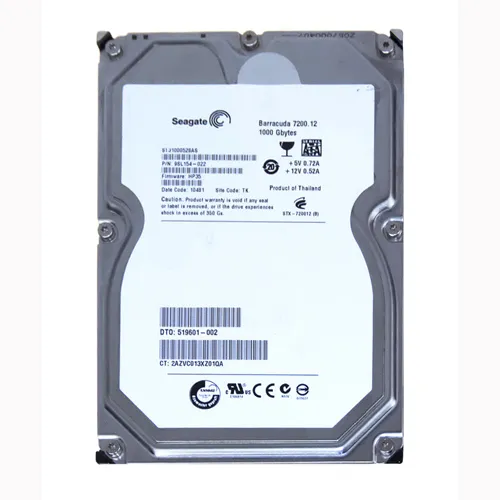 HP 519601-002 | 1TB 7200RPM SATA 3Gb/s 32MB Cache 3.5-Inch Hard Drive Refurbished - Hewlett-Packard (ou HP en abrégé) refurbished available on Gotodirect