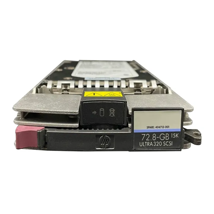 HP 404713-001 | 72.8GB 15000RPM Ultra 320 SCSI Hot Pluggable LVD 80-Pin 3.5-Inch Hard Drive Refurbished - Hewlett-Packard (ou HP en abrégé) refurbished available on Gotodirect