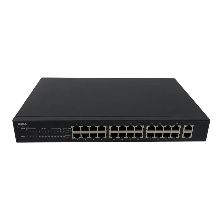 Dell PC2324 | PowerConnect 2300 Series 2324 24 x RJ-45 Ports 10/100Base-TX + 2 x RJ-45 Ports Layer 3 Managed 1U Rack-mountable Fast Ethernet Network Switch Refurbished - Dell refurbished available on Gotodirect