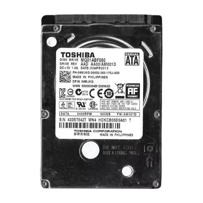 Toshiba MQ01ABF050 | MQ01ABF Series 500GB 5400RPM SATA 6Gb/s 8MB Cache (512e) 2.5-Inch Hard Drive Refurbished - Toshiba refurbished available on Gotodirect