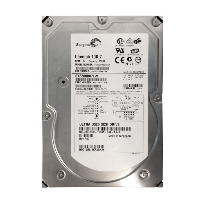 Dell 0DC963 | 300GB 10000RPM Ultra320 SCSI 8MB Cache 68-Pin 3.5-Inch Hard Drive Refurbished - Dell refurbished available on Gotodirect